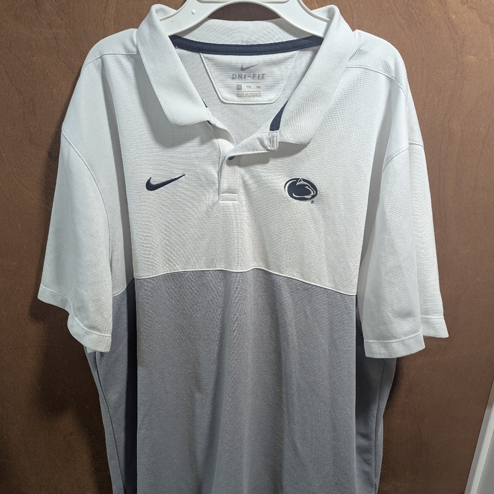 Nike dry fit Penn State polo